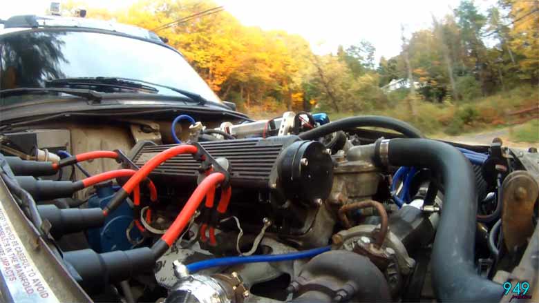 Saab v8 T5 engine bay