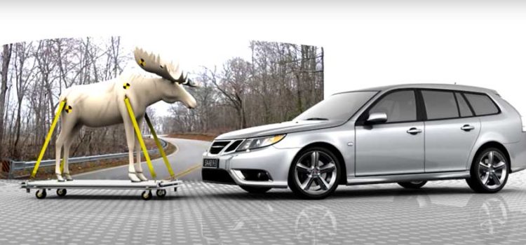 Saab vs Moose Test