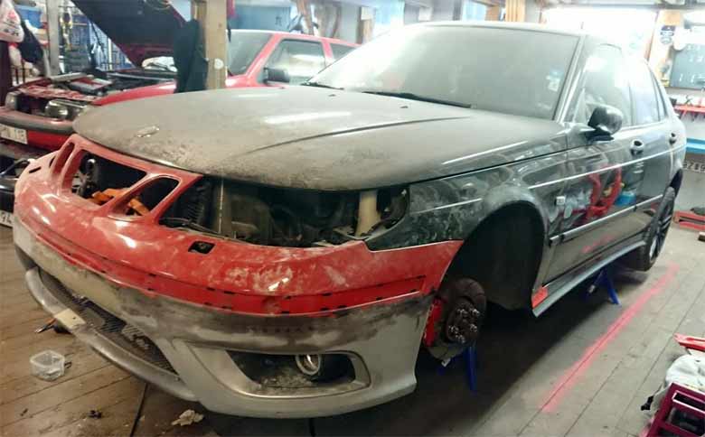 Saab work in progress