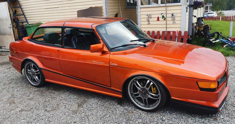 Super Modified Saab 99 with hardtop