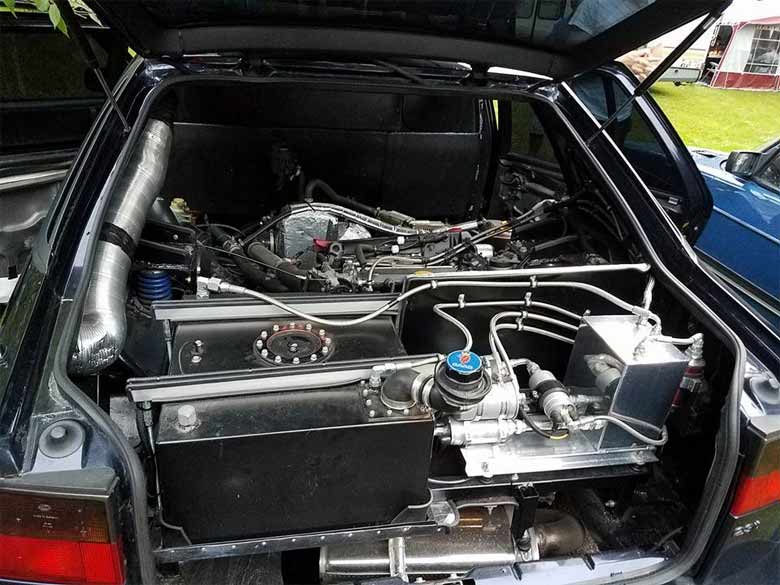 Second B234 egine in Saab 9000