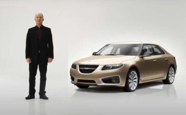 Simon Padian in 2010 Saab 9 5 NG promo intro