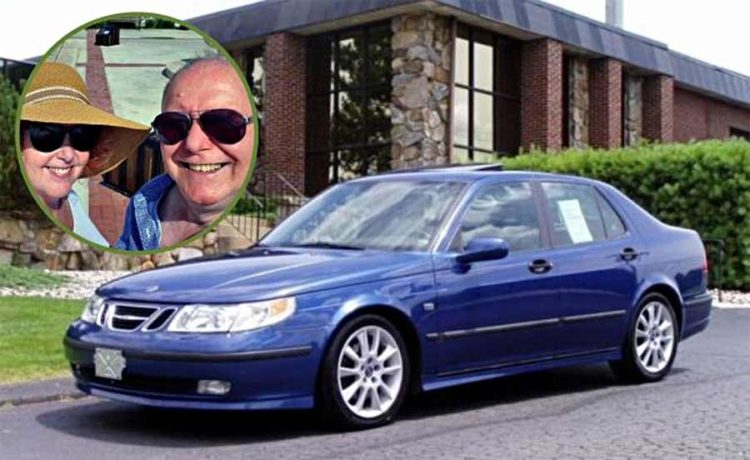 Saab is stolen from family's village driveway