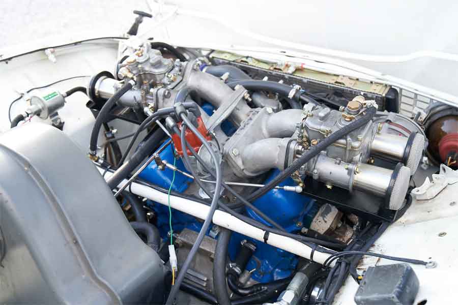 Saab V4 tuned engine