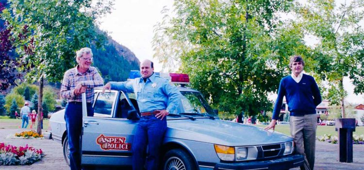 Once Saab was the choice of the Aspen police, now they are turning to Tesla