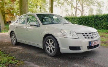 The Cadillac BLS Sedan: Launched in 2006, this compact saloon was designed for the European market, heavily based on the Saab 9-3 platform. Despite its distinct Cadillac design, the BLS struggled in the competitive European premium segment and was discontinued in 2009.