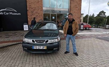 Portugal to Sweden for the SAAB FESTIVAL! Saab 9-5 OG!