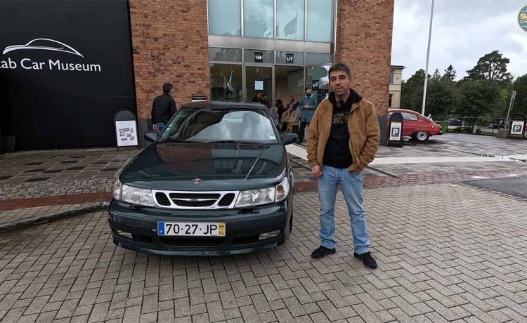 Portugal to Sweden for the SAAB FESTIVAL! Saab 9-5 OG!