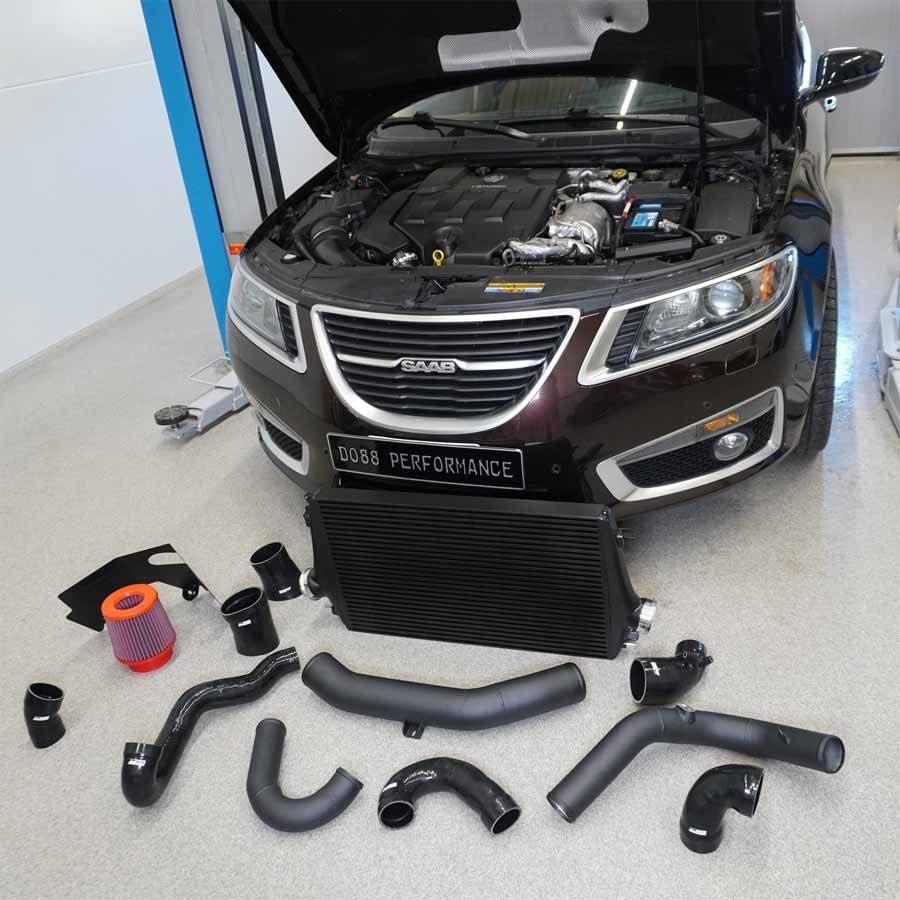 do88 Performance Set: Advanced Intercooler and Silicone Hoses for Saab 9-5ng - Boosting Efficiency and Power