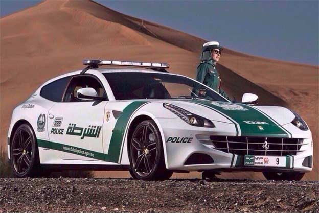 Dubai Police Ferrari FF