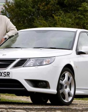 Erik Carlsson and Saab 9-3 Aero Carlsson