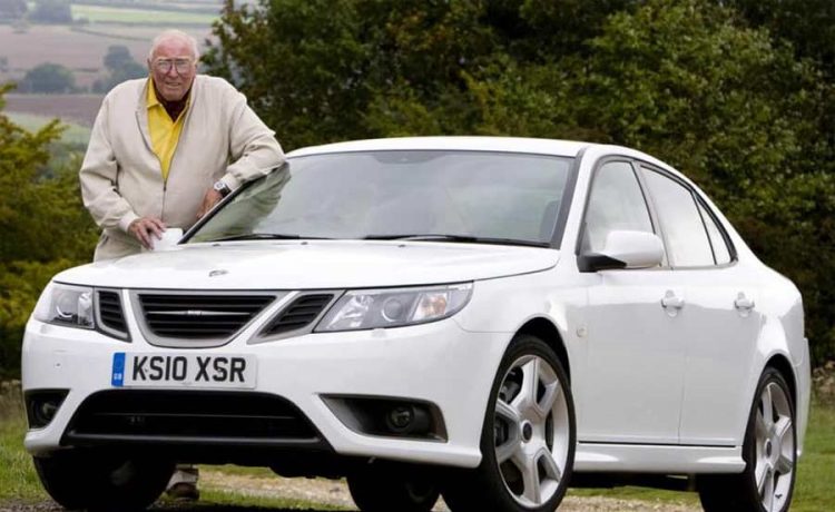 Erik Carlsson and Saab 9-3 Aero Carlsson