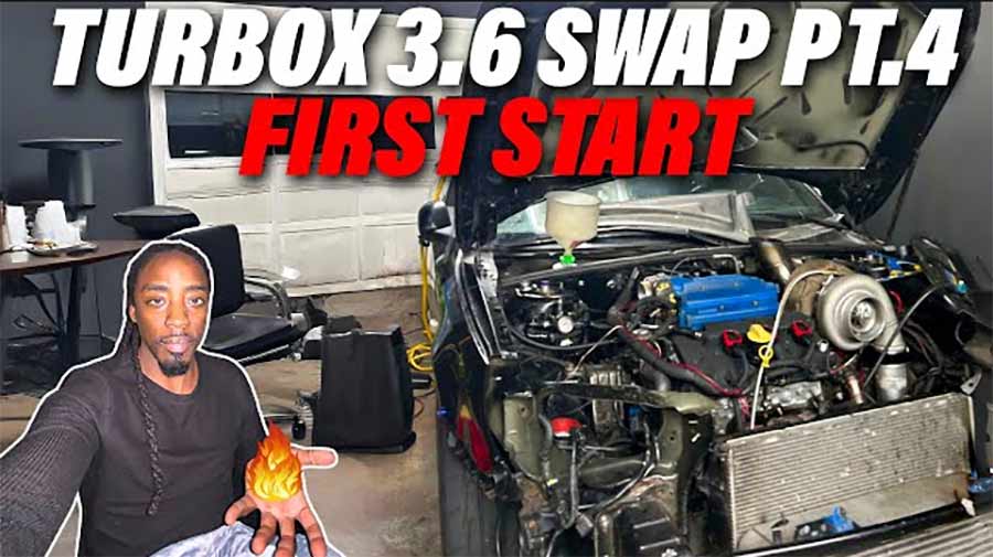 Saab Turbo X with a 3.6L V6 Swap: Malikijah Duvall’s Bold Pursuit of 1000 HP