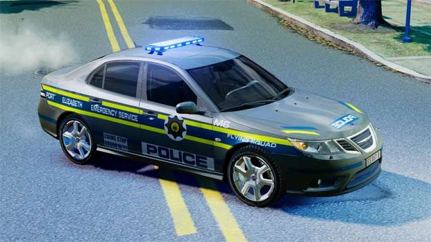 Saab 9-3 2008 Port Elizabeth Flying Squad