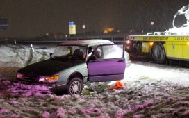 Found at last – this stolen Saab 900i 16V braved the elements and a high-speed chase before being recovered intact.