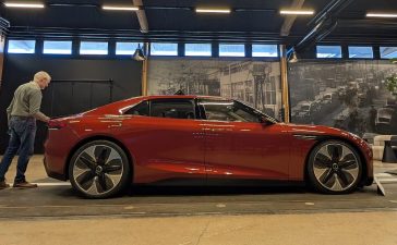 Frank Smit, former development manager at NEVS, examines the sleek and futuristic Emily GT, an electric sedan with AWD, 500 kW fast charging, and a projected price of $117K.