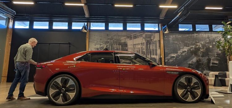 Frank Smit, former development manager at NEVS, examines the sleek and futuristic Emily GT, an electric sedan with AWD, 500 kW fast charging, and a projected price of $117K.