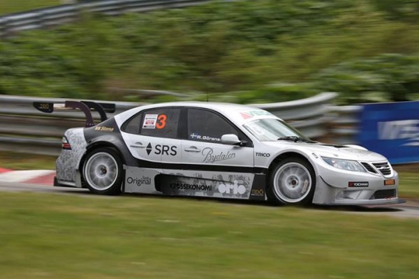 Göransson in SAAB 9-3 / Photo: Team Tidö