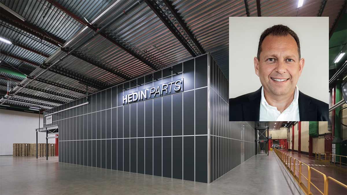 Jonny Skrivarhaug, the new CEO of Hedin Parts Group, brings extensive experience in spare parts and logistics to lead the company towards growth and innovation.