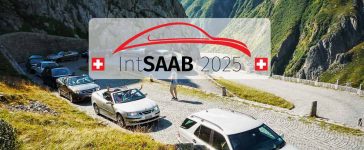 Saabs against the stunning Swiss Alps backdrop – IntSaab 2025 is set to be the most breathtaking International Saab Meeting yet!