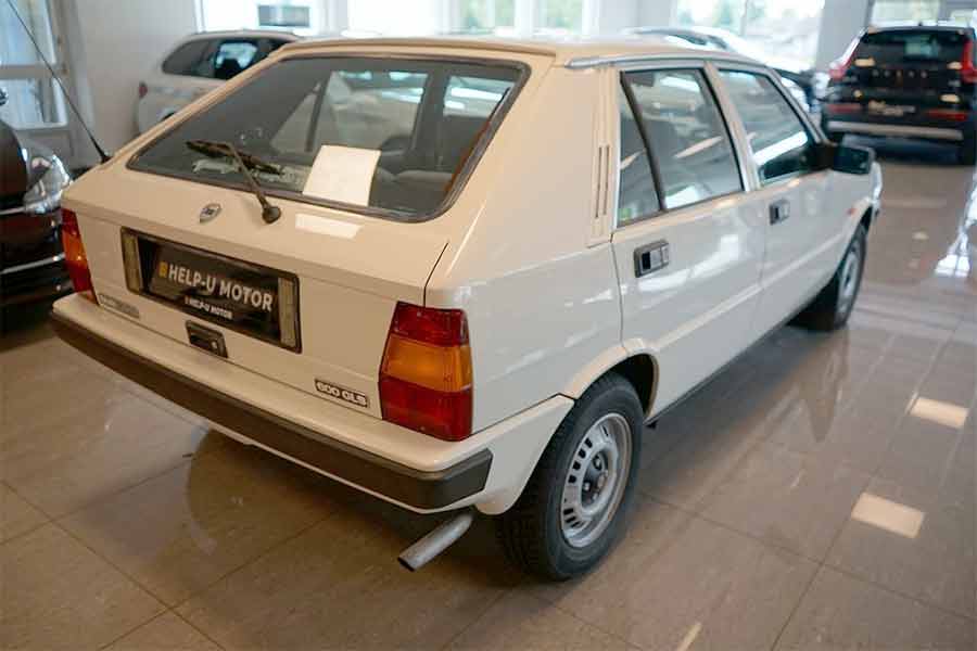 This rare Saab-Lancia 600 GLS has never been driven in winter and has been meticulously maintained, making it a unique collector's item despite its high price.