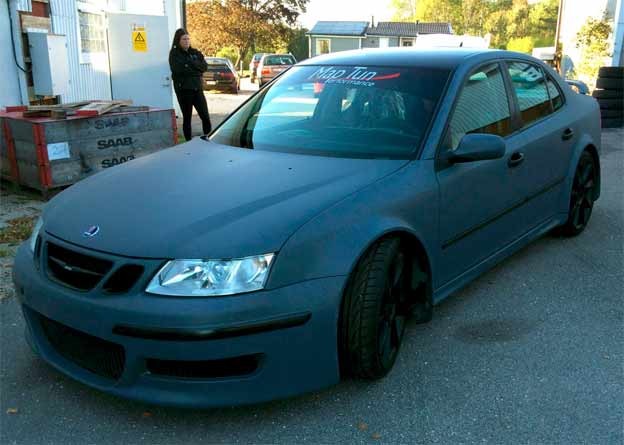 Maptun Performance Saab 9-3 project car