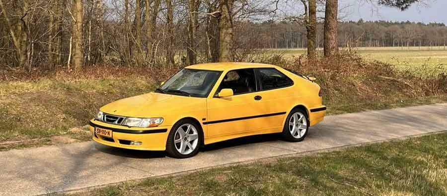 Irresistible Saab Monte Carlo Yellow sports coupe