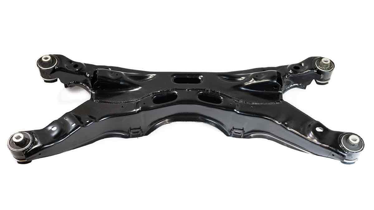 OEM-quality Saab 9-3 rear subframe is finally back—built to last, unlike aftermarket alternatives.