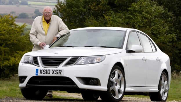 Rally Legend Erik "Mr. Saab" Carlsson and the Saab 9-3 Aero Carlsson