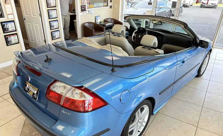 4,200-Mile 2006 Saab 9-3 Aero Convertible 20th Anniversary