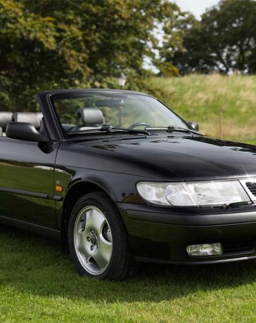 The 1998 Saab 9-3 SE 2.0T Convertible, up for auction, is a stunning example of Swedish engineering with just 10,970 km on the odometer.