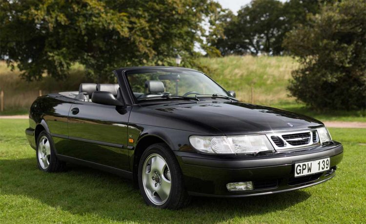 The 1998 Saab 9-3 SE 2.0T Convertible, up for auction, is a stunning example of Swedish engineering with just 10,970 km on the odometer.