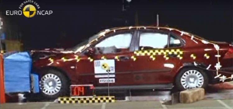 Euro NCAP | Saab 9-3 | 2002 | Crash test