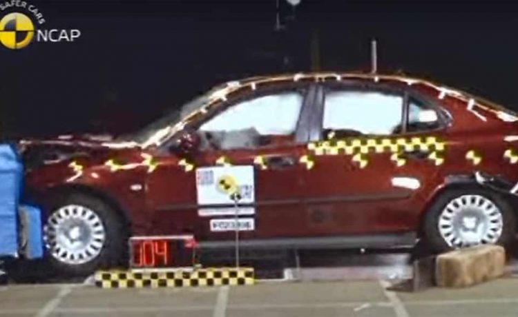 Euro NCAP | Saab 9-3 | 2002 | Crash test