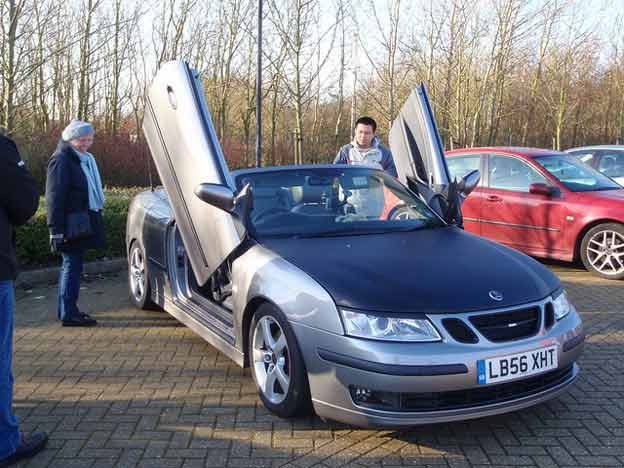 Saab 9-3 lambo door