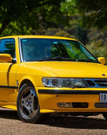 Cruise in style and turn heads with this rare 1999 Saab 9-3 Monte Carlo #9, featuring an eye-catching Monte Carlo Yellow exterior and a powerful set of performance enhancements under the hood.