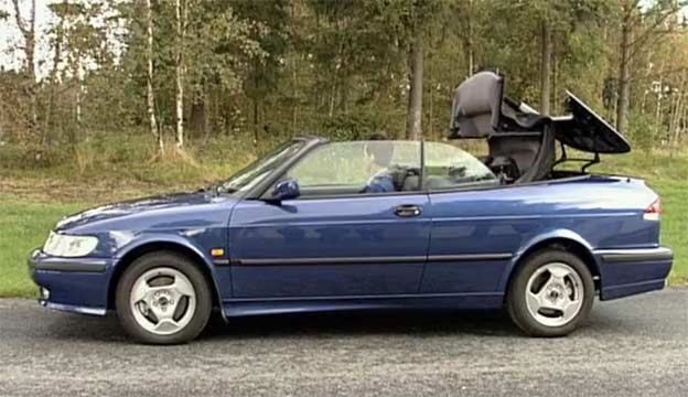 Saab 9-3 softtop roof