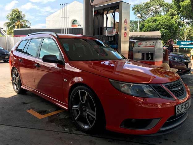 Dennis Leu's Saab 9-3 Aero Sportcombi