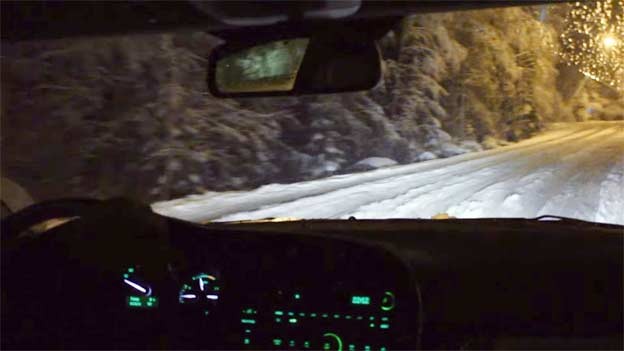 Saab 9-3 Winter driving