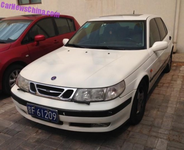  Saab 9-5 SE, Spotted in China in the Lido area in Beijing. 