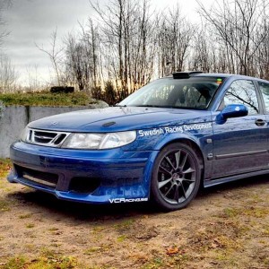 SAAB 9-5 SRD (Swedish Racing Development) project car