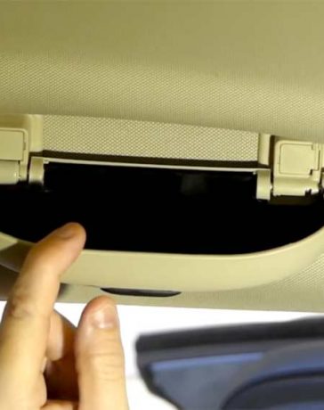 Saab 9-5 NG sunglasses holder