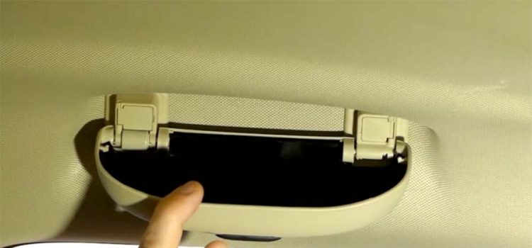 Saab 9-5 NG sunglasses holder