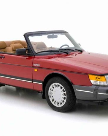 246-Mile 1987 Saab 900 Turbo Convertible 5-Speed