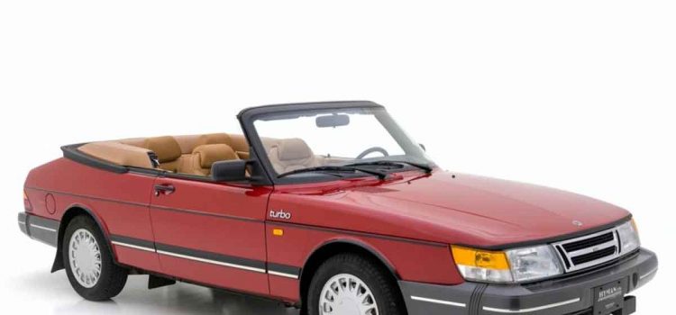 246-Mile 1987 Saab 900 Turbo Convertible 5-Speed