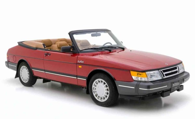 246-Mile 1987 Saab 900 Turbo Convertible 5-Speed