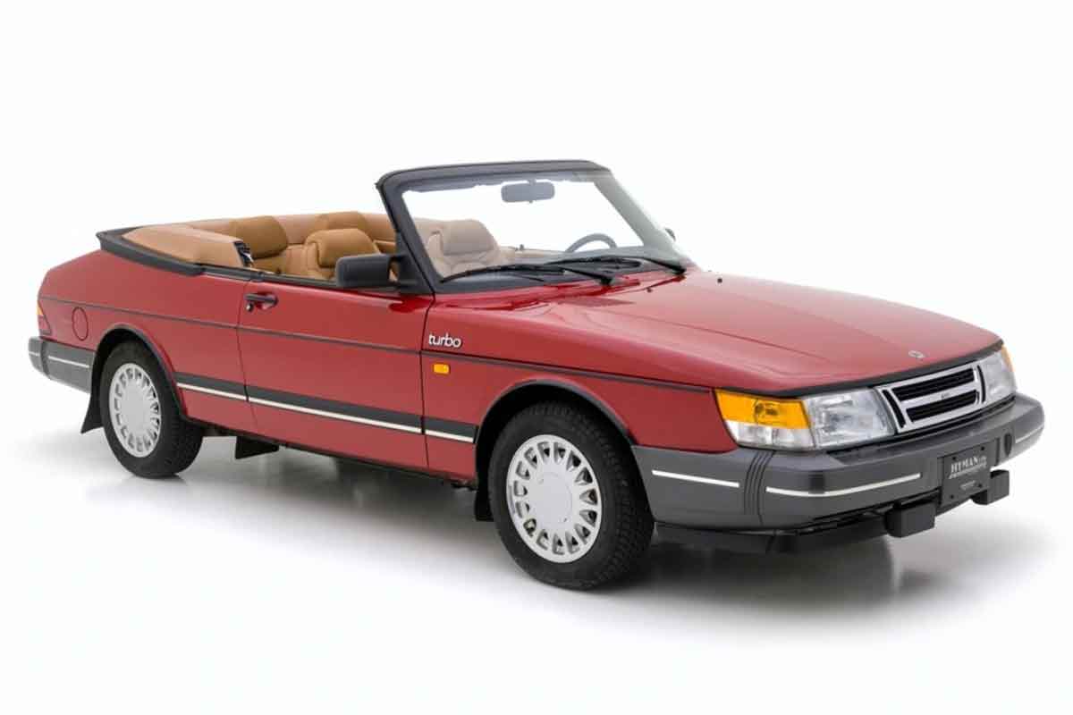 246-Mile 1987 Saab 900 Turbo Convertible 5-Speed