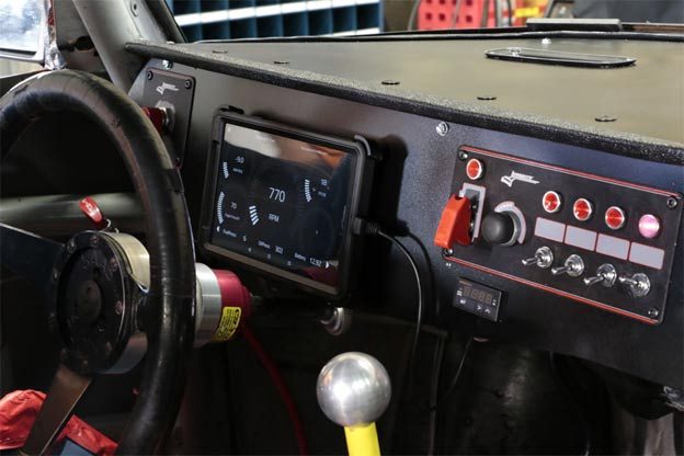 Saab 900 t Racing cockpit