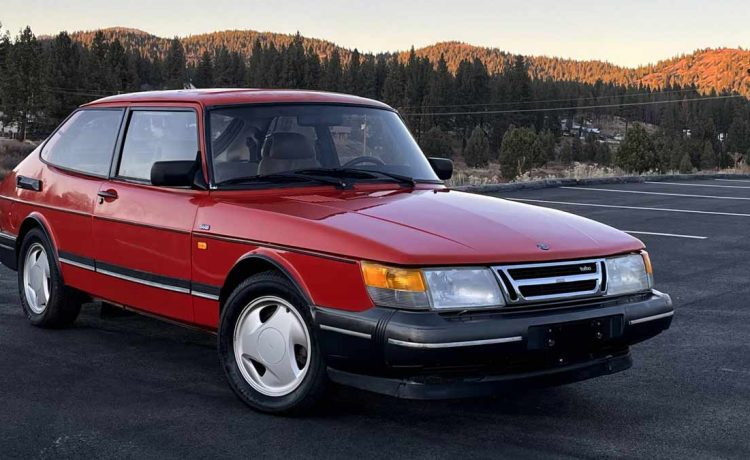 1992 Saab 900 Turbo in Talladega Red: A Vintage Masterpiece of Swedish Engineering and Design