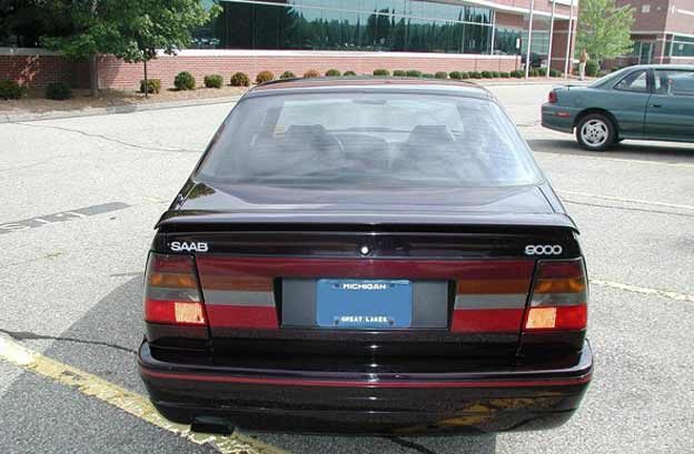 Saab 9000 coupe backend